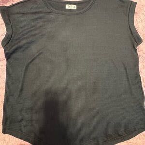 Maurices Green Boxy Muscle Tee